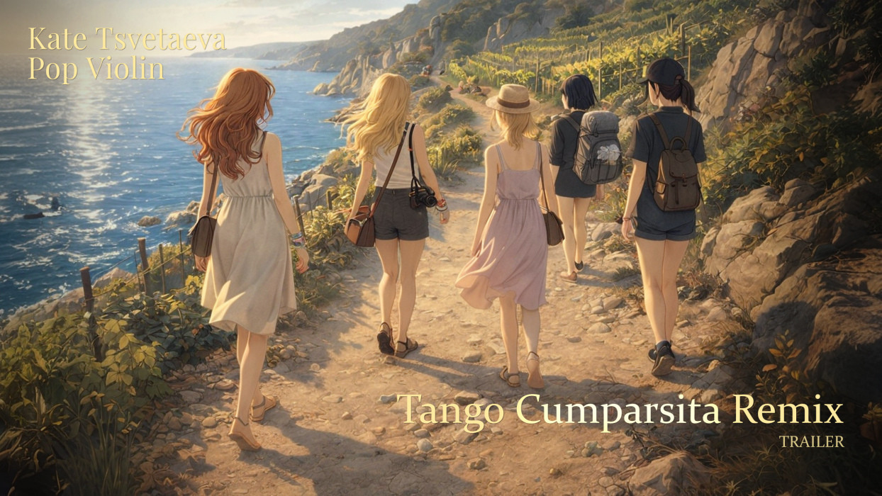 Kate Tsvetava Pop Violin - Tango Cumparsita Remix Trailer